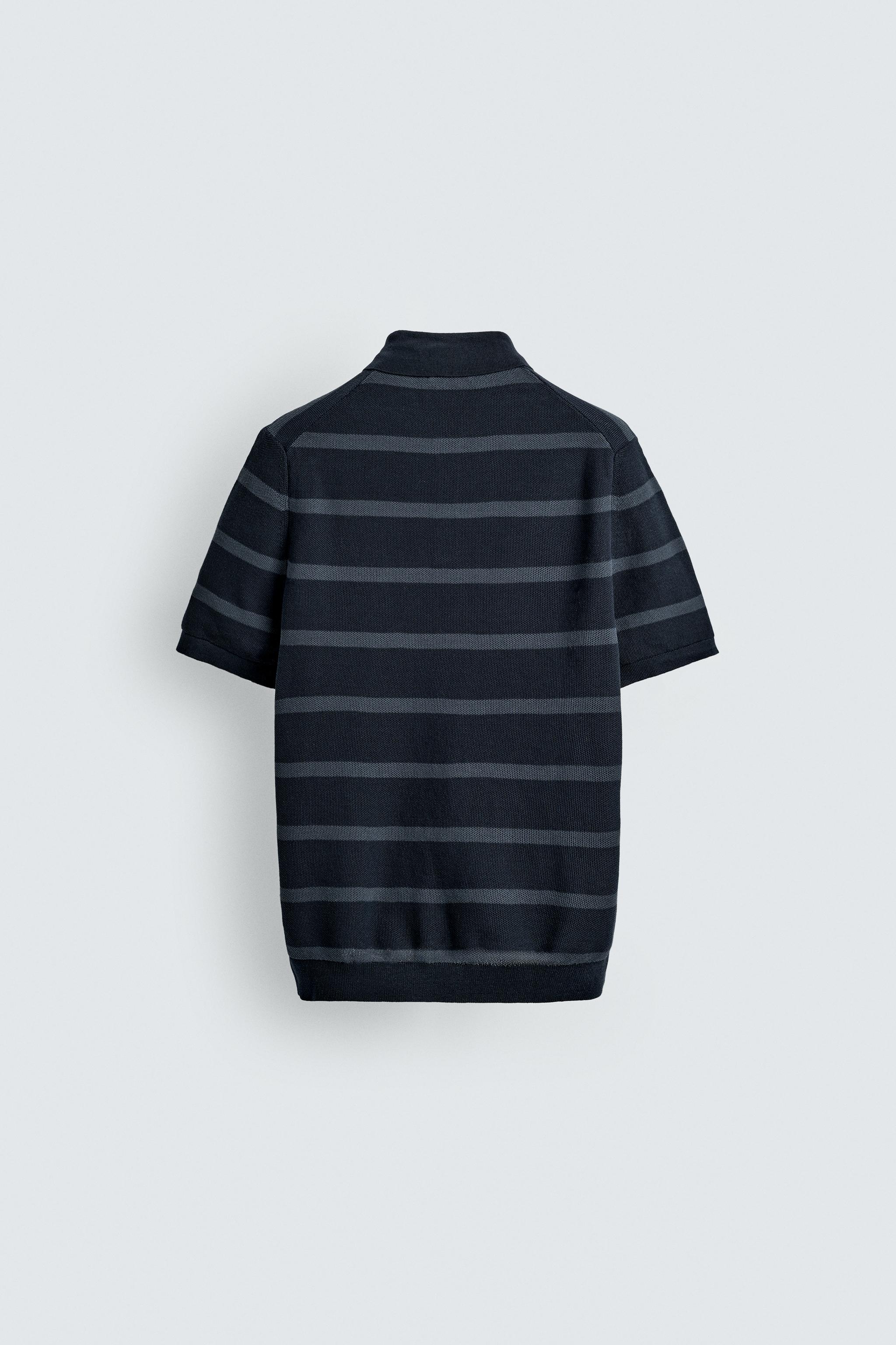 POLO REGULAR FIT EN MAILLE PIQUÉE
